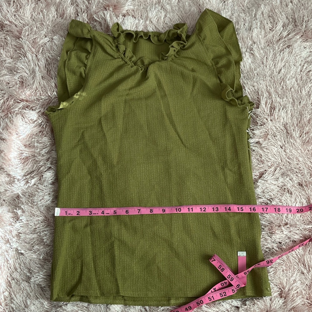 💚NWOT SHEIN Butterfly Sleeve Top - Picture 10 of 14